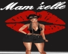 Hat black Mam'zelle