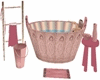 D; Medieval Bath pink,