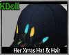 k! Christmas Cap & Hair