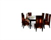 elegant dining table