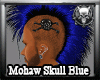 *M3M* Mohaw Skull Blue