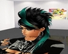 MOHAWK BLACK AND TEAL