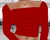 Red Tube Top w Sleeves