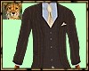 PdT ArmaniBrnStripeSuit