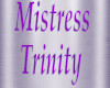 Trinity Desk Name Plate