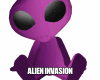 Purple Alien Resident