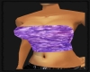 Purple boob tube