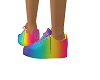 pink rainbow shoes