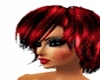Glowing Red Short Hair