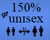 Unisex Avatar Size 150%