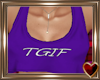 T♥ TGIF Tank Violet