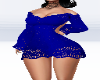 Blue Crochet Dress