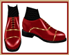 Red Gold Suit Shoes