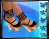 SB| Flora Black Heels