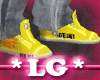 *LG* kicks shoes