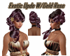 Exotic Updo W/ Gold Rose