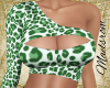 Green Leopard Top