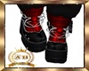 Boots Red & Black