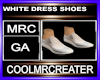 WHITE DRESS SHOES