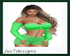JT Halter Top Green