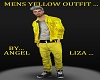 MENS YELLOW OUTFIT