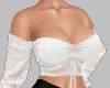 🍒White Off Shoulder