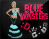 S! Baby Blue Monsters