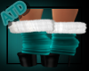 ATD*Teal Christmas heels