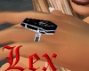 LEX - coffin ring black