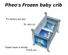 Phoe's Frozen baby crib