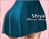 ❤ Blue Skirt