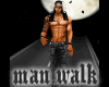 man walk spot