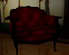 Dark Gothic Red Chair