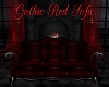 Gothic Red Sofa