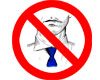 [Ez]S No necktie stkr