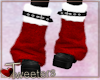 Red Xmas Fur Boots