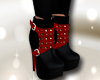 (ZLR) boots black & red