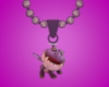 Purple Gronckle Necklace