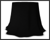 Black Skirted Table