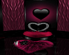 Bed Heart LOVE Valentine