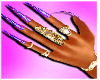 Stiletto Purple nails