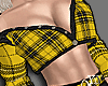 Y ♥ Top Yellow Plaid