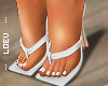 White Sandals!