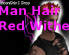 Man Hair Red Withe