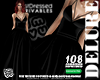 ! 108 Gown Black