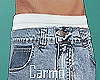 Flared Blue Jeans