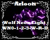 Wolf Neon Light