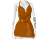 Sexy brown dress