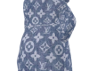 LV coat denim