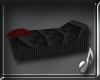 *4aS* Blk/Red Sofa 1